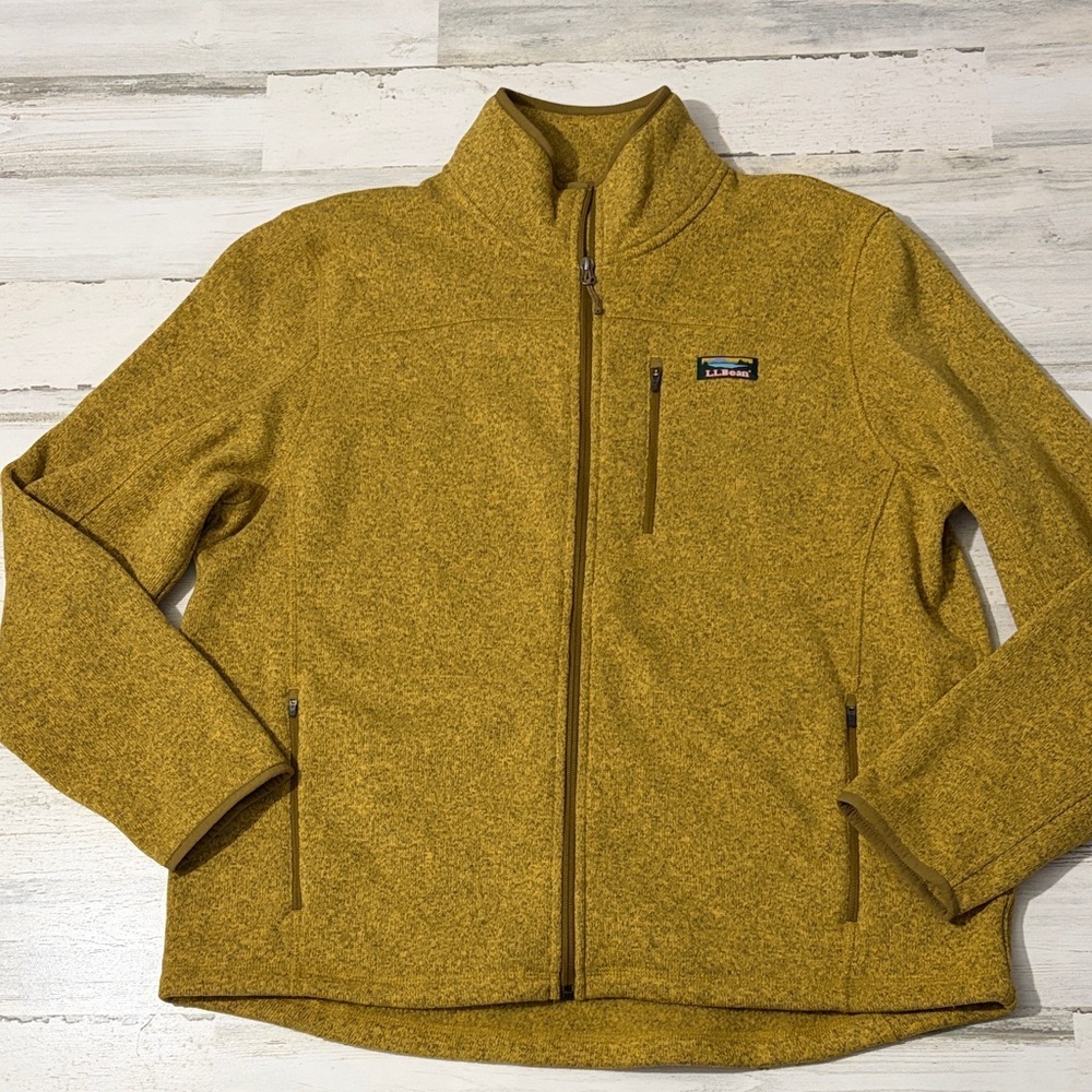 L.L. Bean Men's Golden Fleece Jacket Size XL - Picture 2 of 11